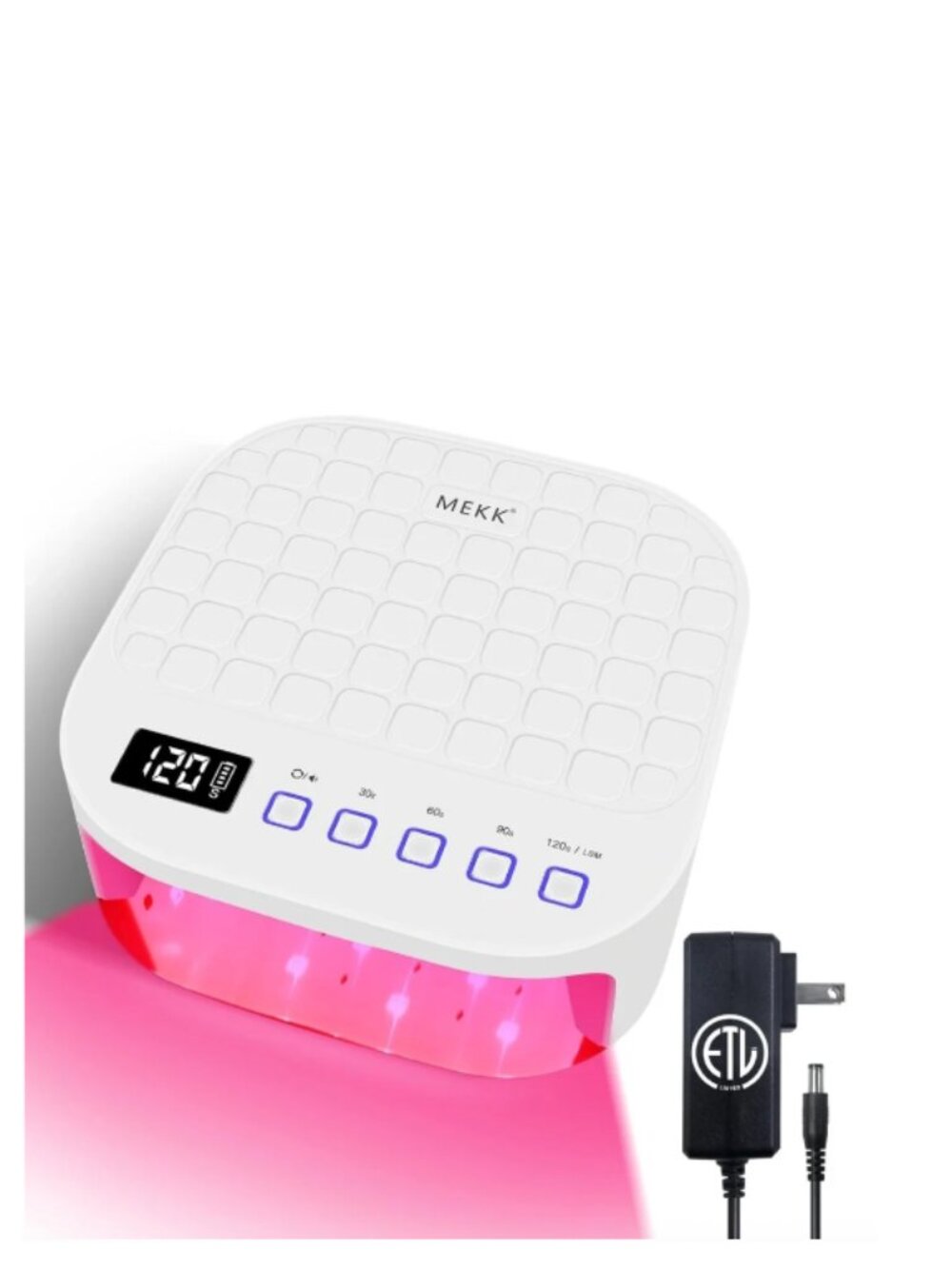 MEKK Professional Cordless UV LED Nail Lamp/Dryer